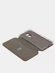 Бордовый чехол книжка Honor 6c pro