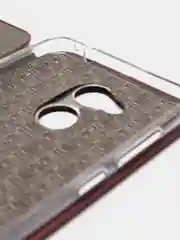 Бордовый чехол книжка Honor 6c pro