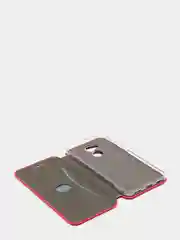 Красный чехол книжка Honor 6c pro