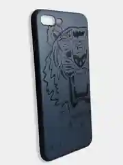 Черный чехол накладка с рисунком принтом картинкой для Iphone 7+ 8 plus xr гитара лебеди