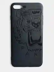 Черный чехол накладка с рисунком принтом картинкой для Iphone 7+ 8 plus xr гитара лебеди