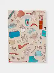 Пакет подарочный, полиэтиленовый, 30*40 см, 5 штук