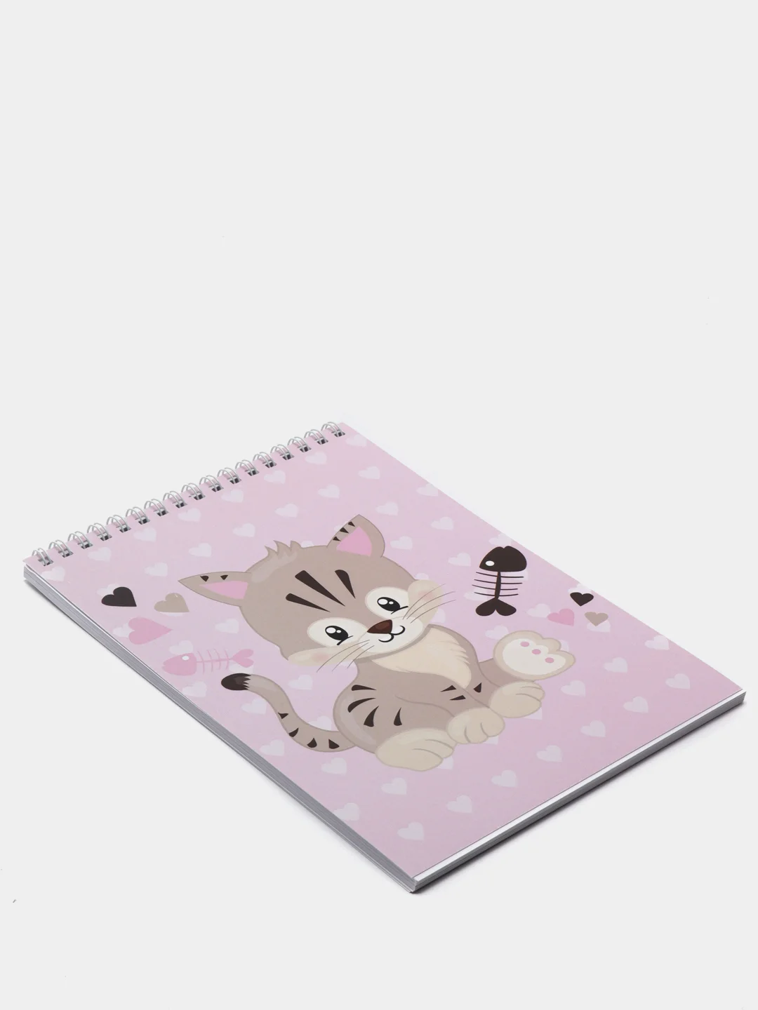 Кораллово-розовый блокнот "Детский"