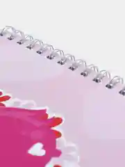 Красный блокнот "Детский"