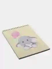 Вишнёвый блокнот "Детский"
