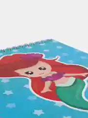 Бордовый блокнот "Детский"