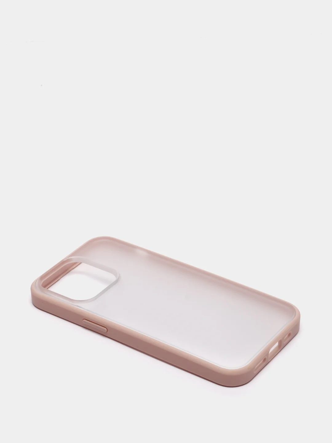 Розовый противоударный, полупрозрачный чехол на iPhone 13 / 13 Pro / 13 Pro max / 13 mini