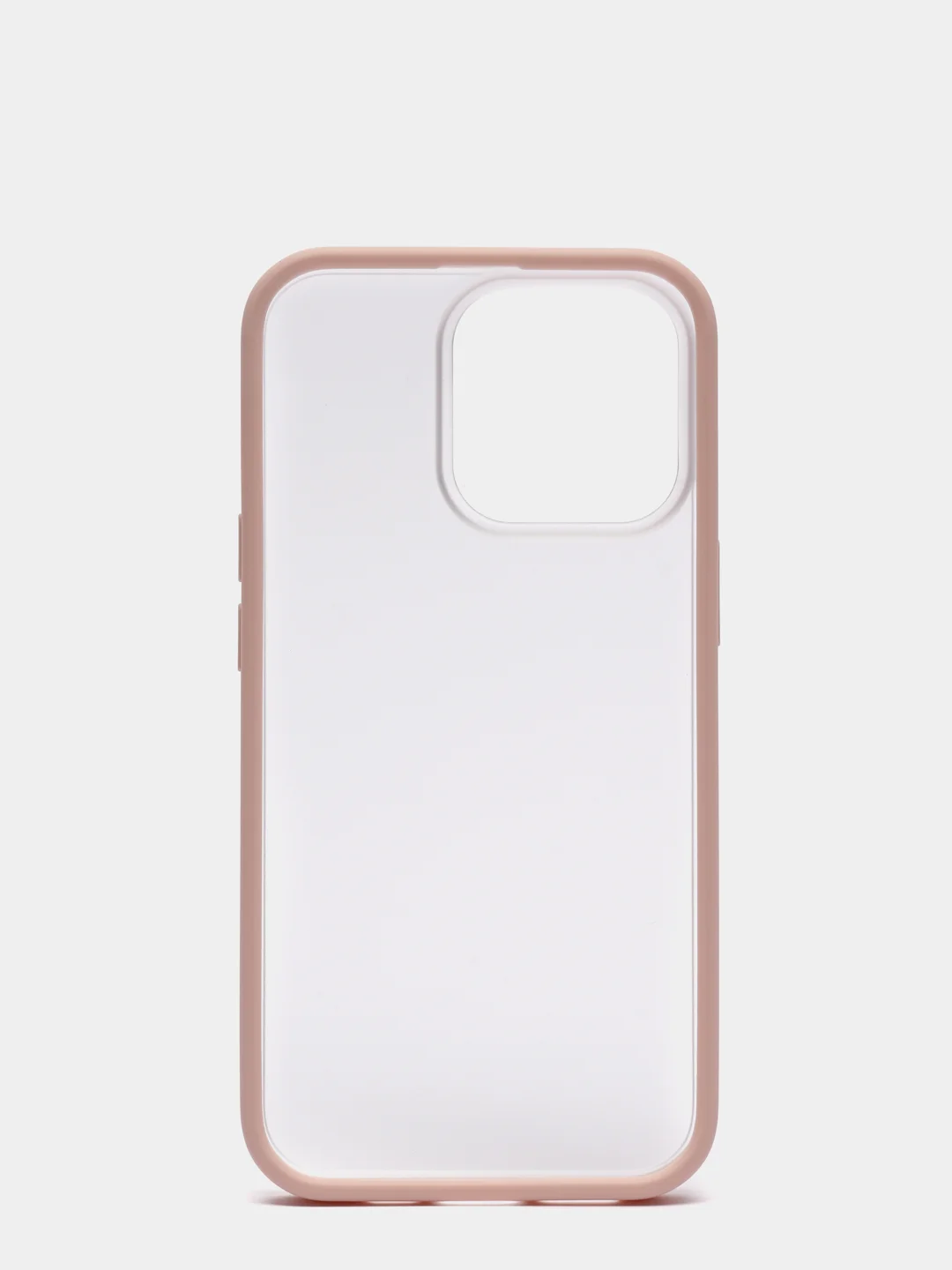 Розовый противоударный, полупрозрачный чехол на iPhone 13 / 13 Pro / 13 Pro max / 13 mini