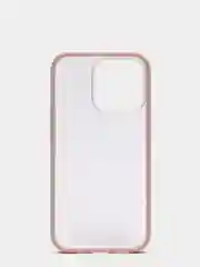 Розовый противоударный, полупрозрачный чехол на iPhone 13 / 13 Pro / 13 Pro max / 13 mini