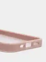 Розовый противоударный, полупрозрачный чехол на iPhone 13 / 13 Pro / 13 Pro max / 13 mini