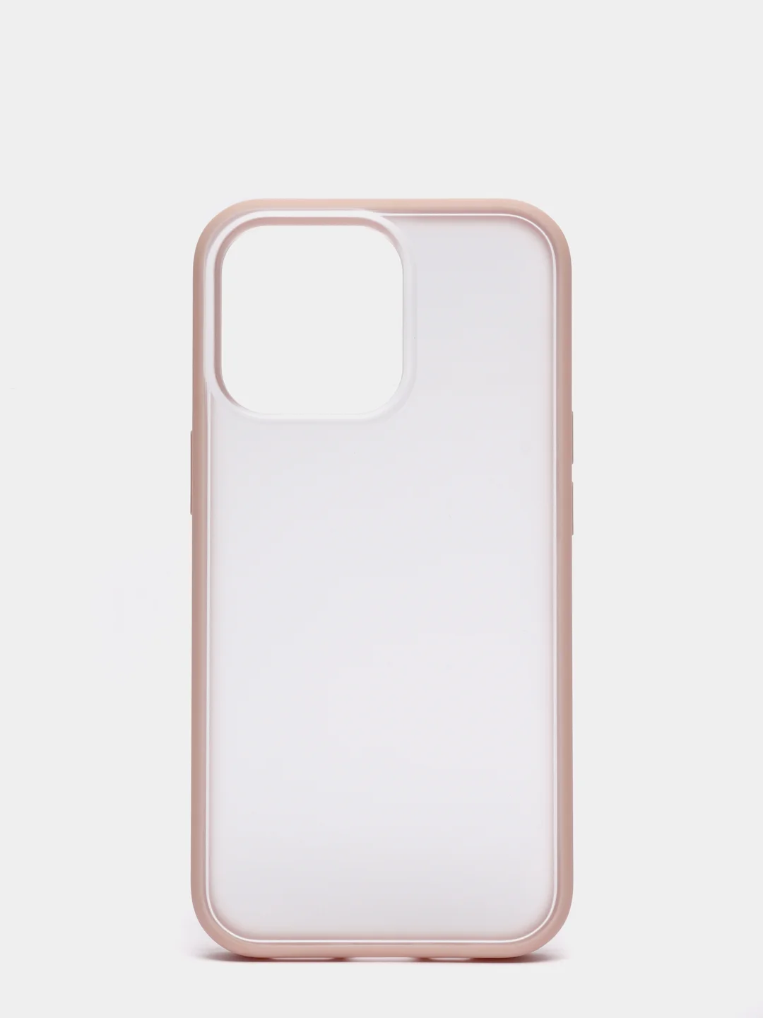 Розовый противоударный, полупрозрачный чехол на iPhone 13 / 13 Pro / 13 Pro max / 13 mini
