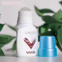 Тёмно-бордовый дезодорант натуральный  VIAN (ВИАН), 50 мл