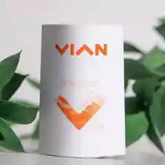 Оранжевый дезодорант натуральный  VIAN (ВИАН), 50 мл