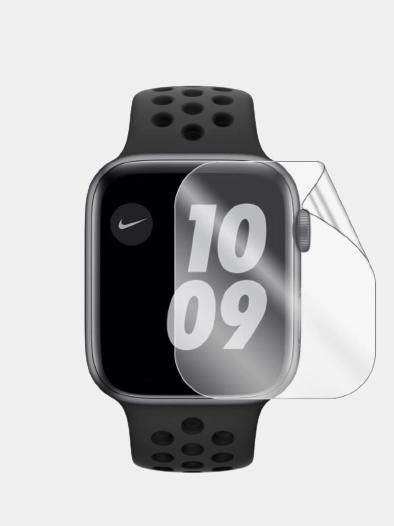 Полиуретановая защитная плёнка на apple Watch 1,2,3,4,5,6,7, SE 38mm-40mm