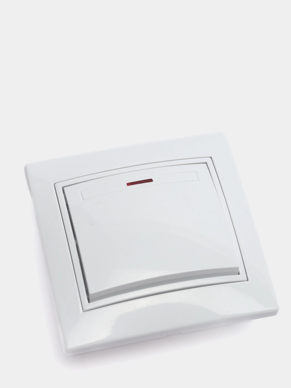 Выключатель скрытой установки, 10А (1,2,3 клавиши) белый купить по цене ...