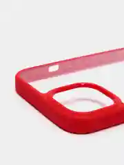 Красный противоударный, прозрачный чехол на iPhone 13 / 13 Pro / 13 Pro max / 13 mini