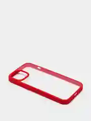 Красный противоударный, прозрачный чехол на iPhone 13 / 13 Pro / 13 Pro max / 13 mini
