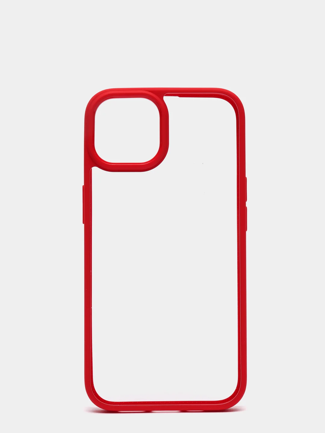 Красный противоударный, прозрачный чехол на iPhone 13 / 13 Pro / 13 Pro max / 13 mini