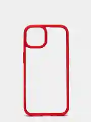 Красный противоударный, прозрачный чехол на iPhone 13 / 13 Pro / 13 Pro max / 13 mini