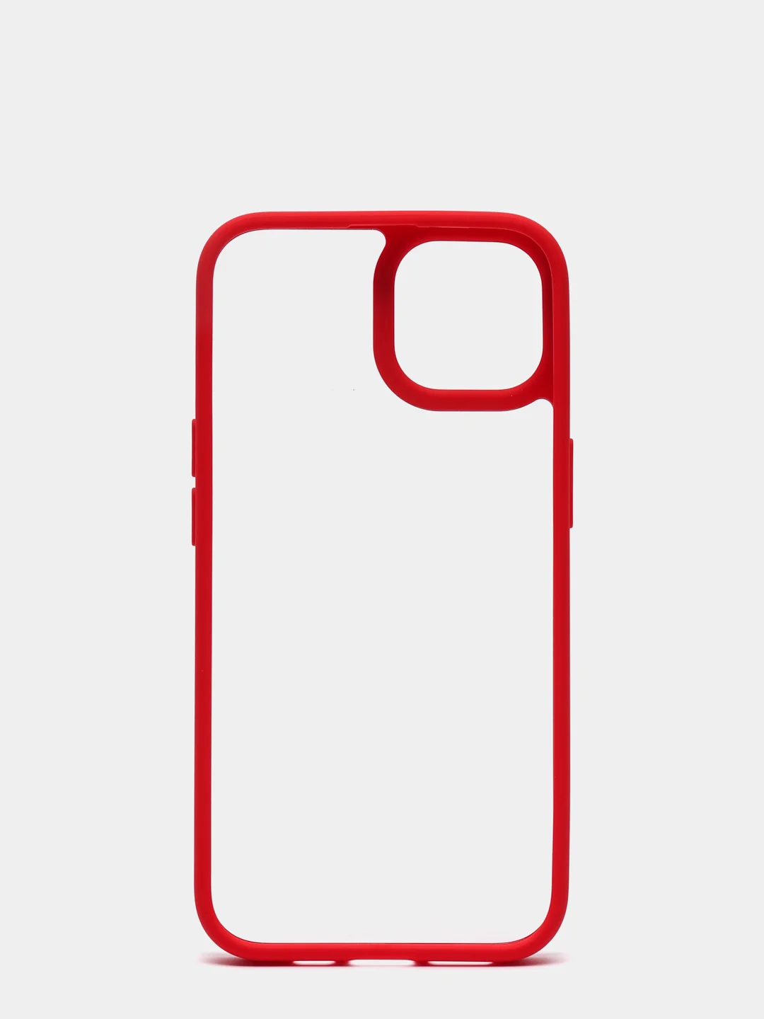 Красный противоударный, прозрачный чехол на iPhone 13 / 13 Pro / 13 Pro max / 13 mini