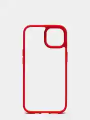 Красный противоударный, прозрачный чехол на iPhone 13 / 13 Pro / 13 Pro max / 13 mini