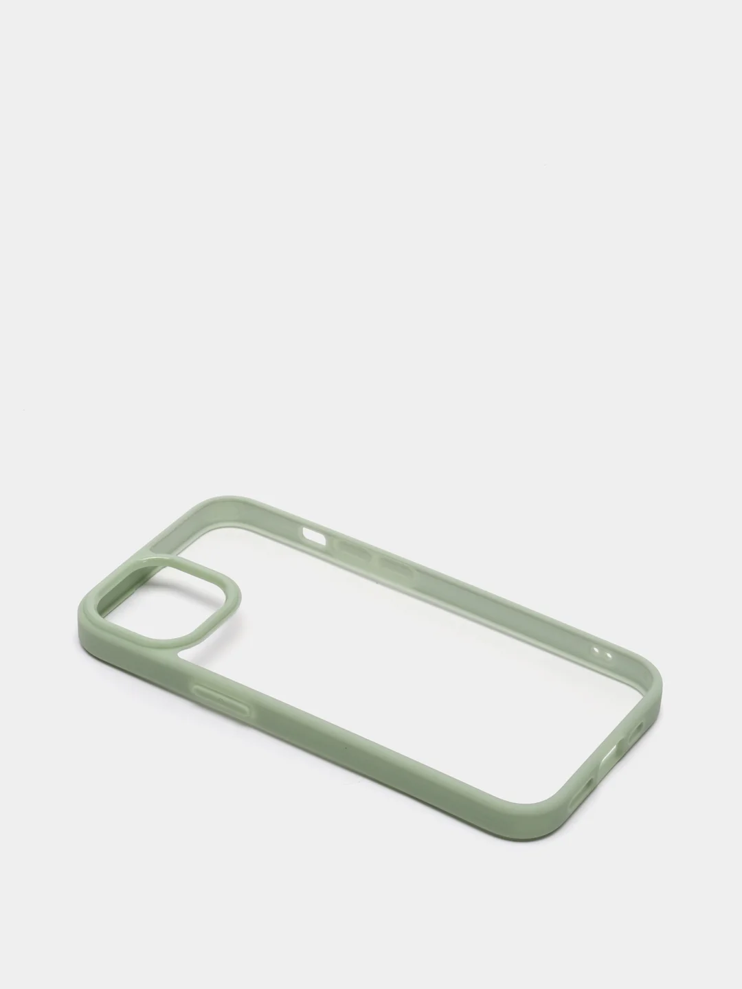 Бирюзовый противоударный, прозрачный чехол на iPhone 13 / 13 Pro / 13 Pro max / 13 mini