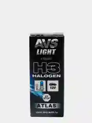 Галогенная лампа AVS ATLAS BOX 5000К H3.12V.55W (1шт.)