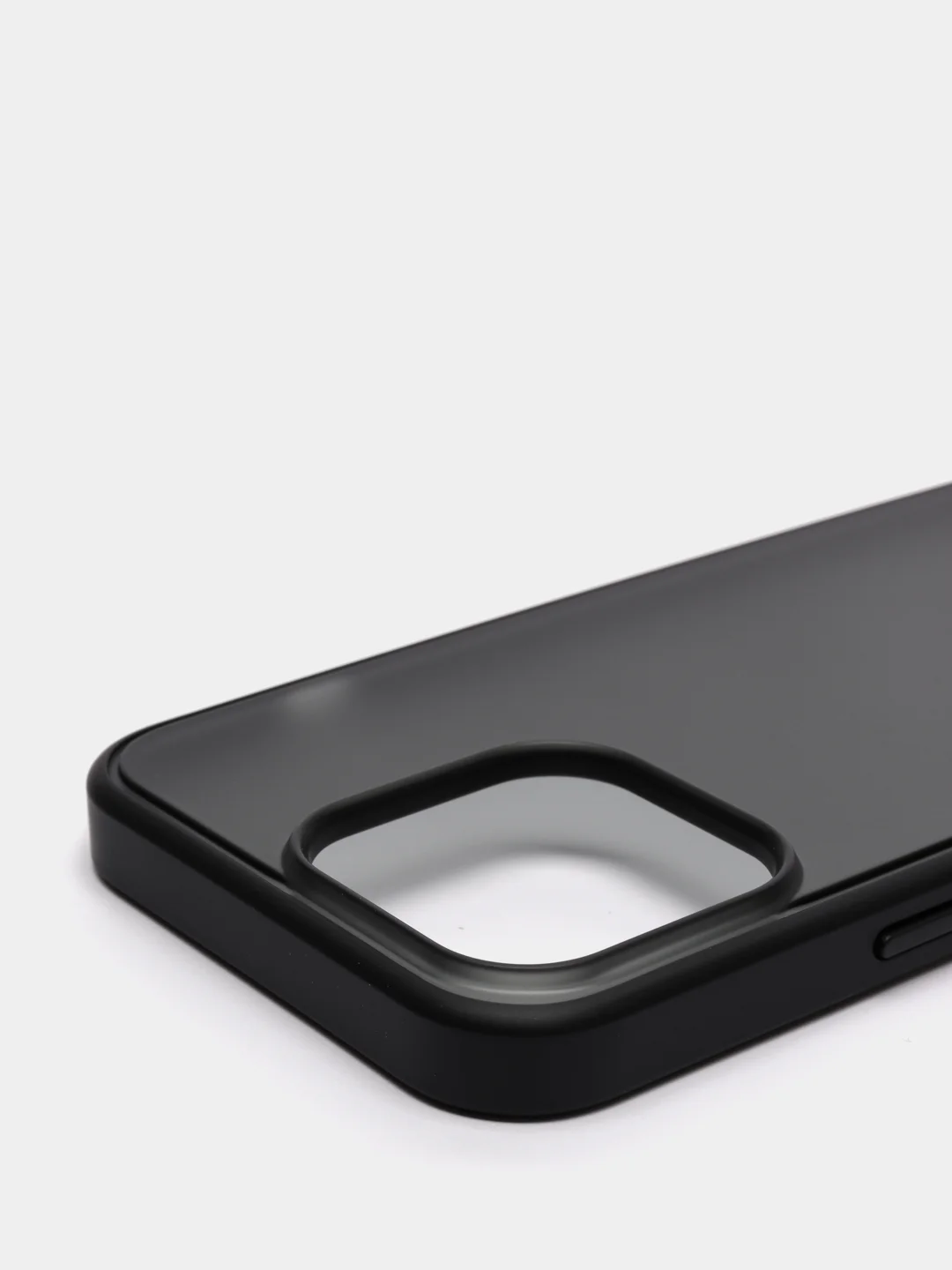 Черный противоударный, полупрозрачный чехол на iPhone 13 / 13 Pro / 13 Pro max / 13 mini