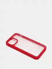 Красный противоударный, прозрачный чехол на iPhone 13 / 13 Pro / 13 Pro max / 13 mini