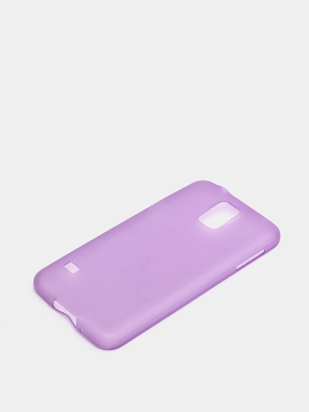 Лавандовый чехол Samsung S5 пластиковый