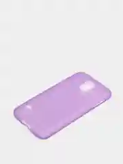 Лавандовый чехол Samsung S5 пластиковый