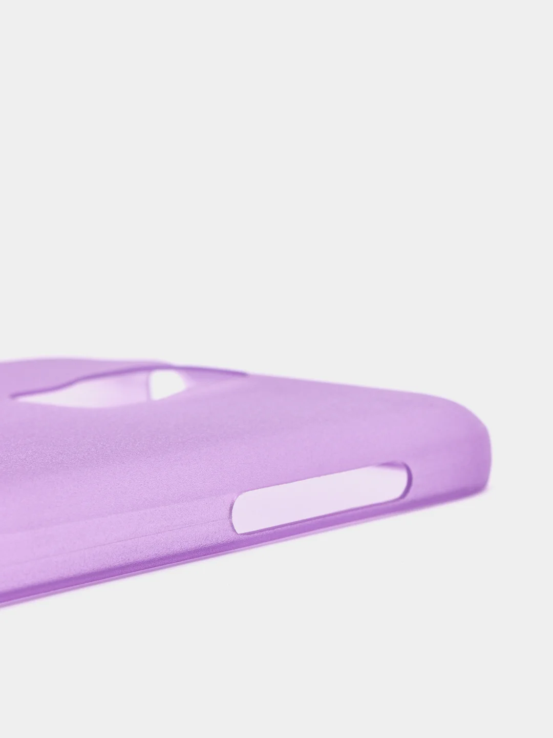 Лавандовый чехол Samsung S5 пластиковый