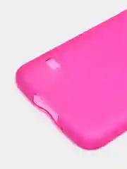Розовый чехол Samsung S5 пластиковый