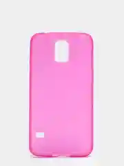 Розовый чехол Samsung S5 пластиковый
