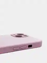 Бежевый меланж чехол для  iPhone 13, Айфон 13 силиконовый со стеклянной панелью