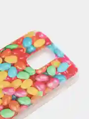 Алый чехол Samsung S5 пластиковый