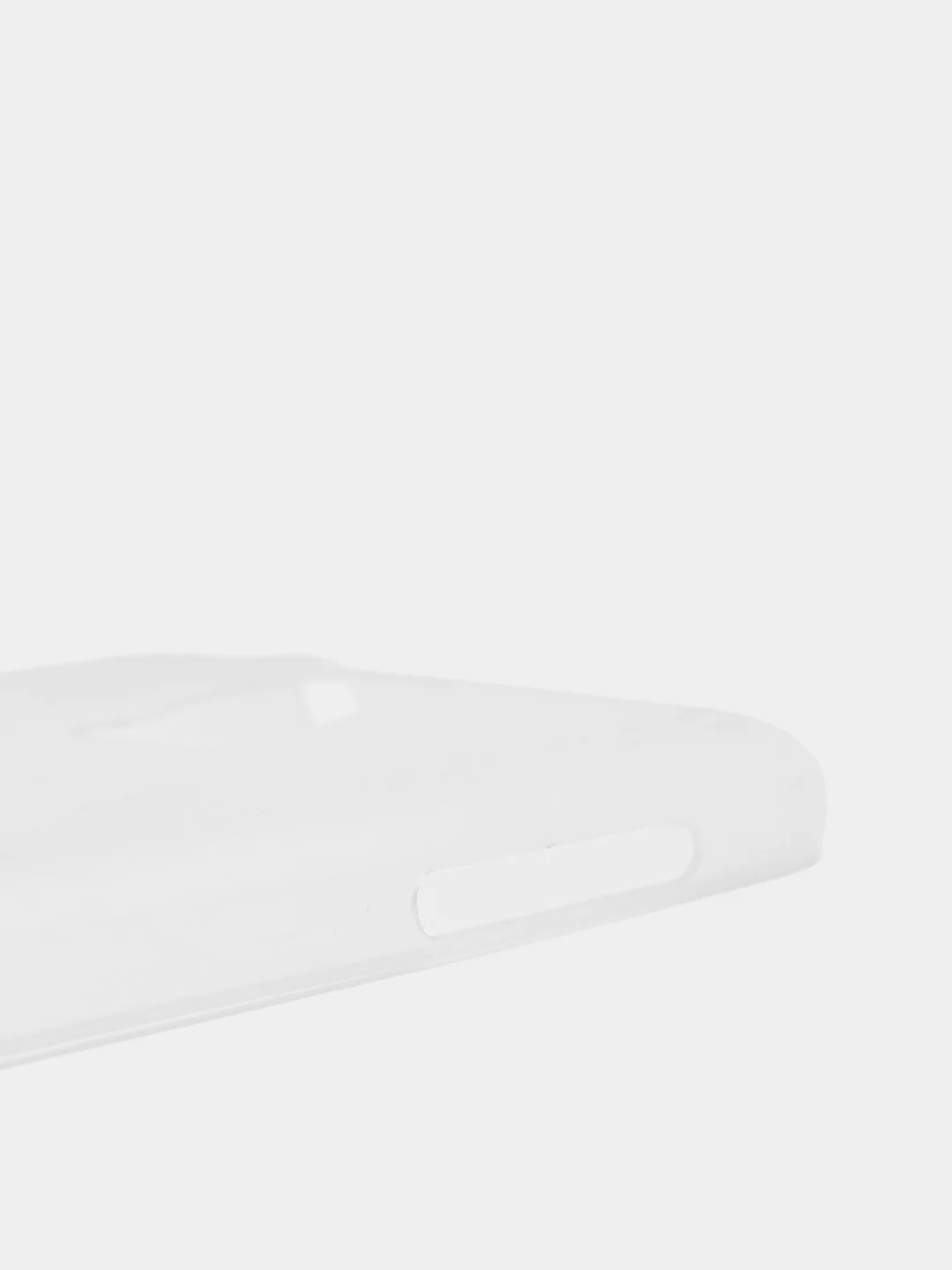 Белый чехол Samsung S5 пластиковый