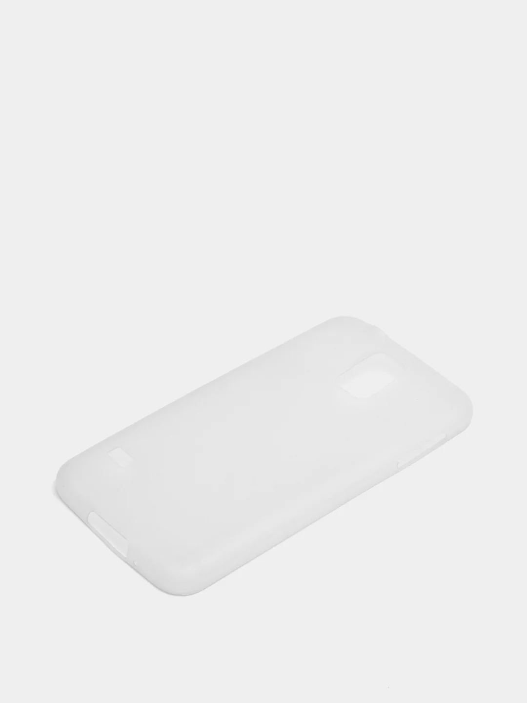 Белый чехол Samsung S5 пластиковый