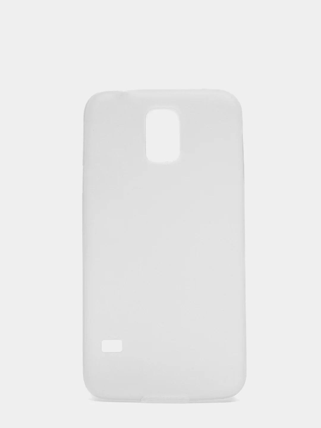 Белый чехол Samsung S5 пластиковый