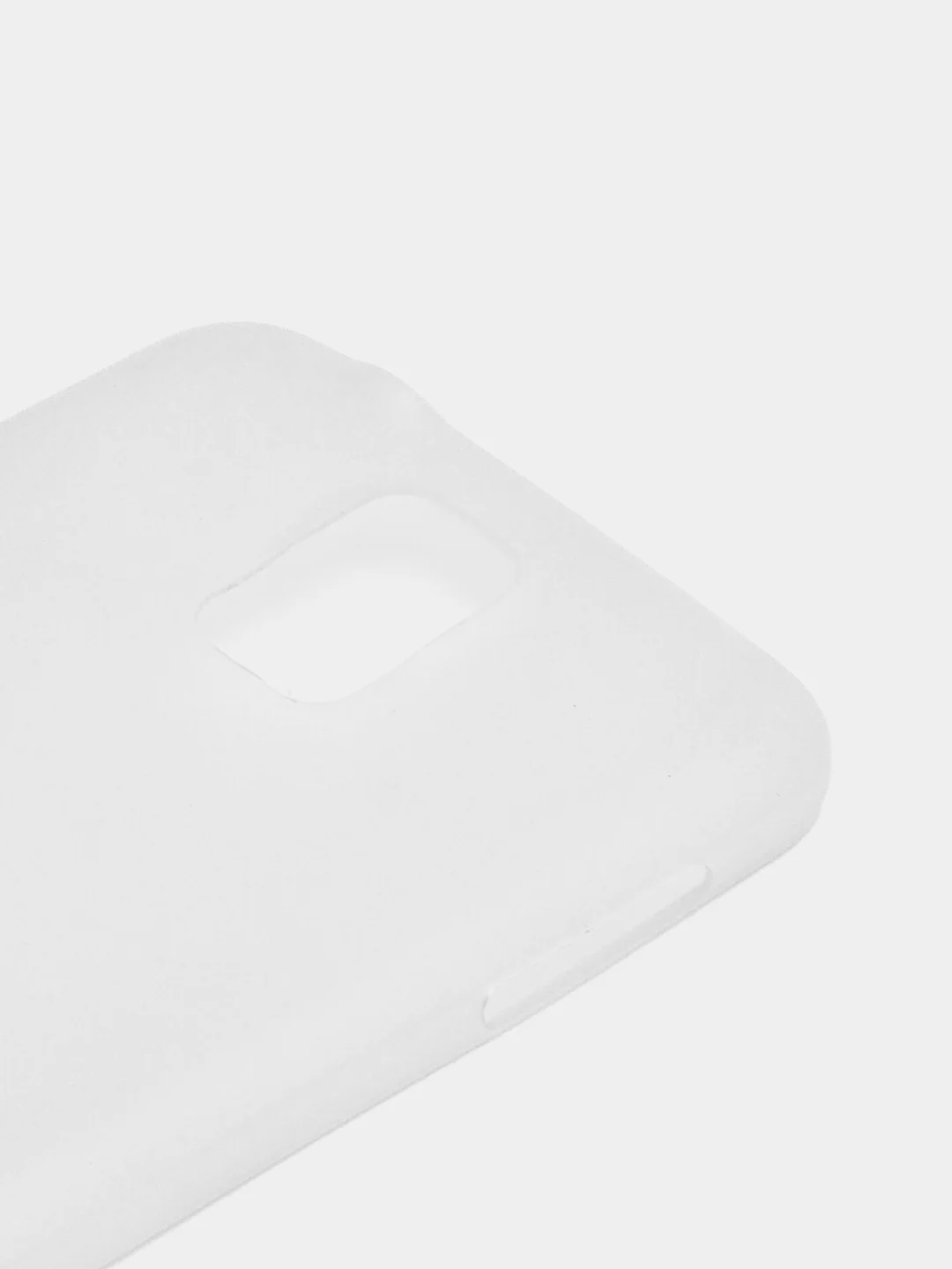 Белый чехол Samsung S5 пластиковый