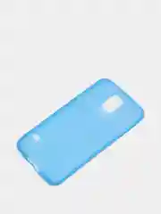 Светло-синий чехол Samsung S5 пластиковый