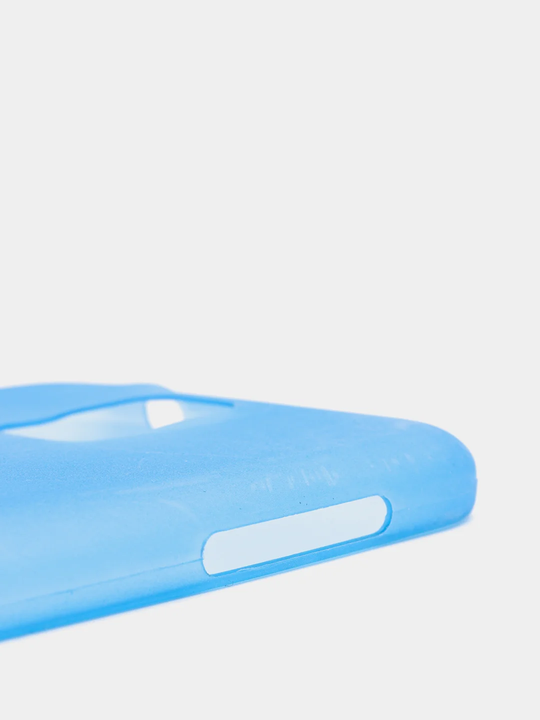 Светло-синий чехол Samsung S5 пластиковый