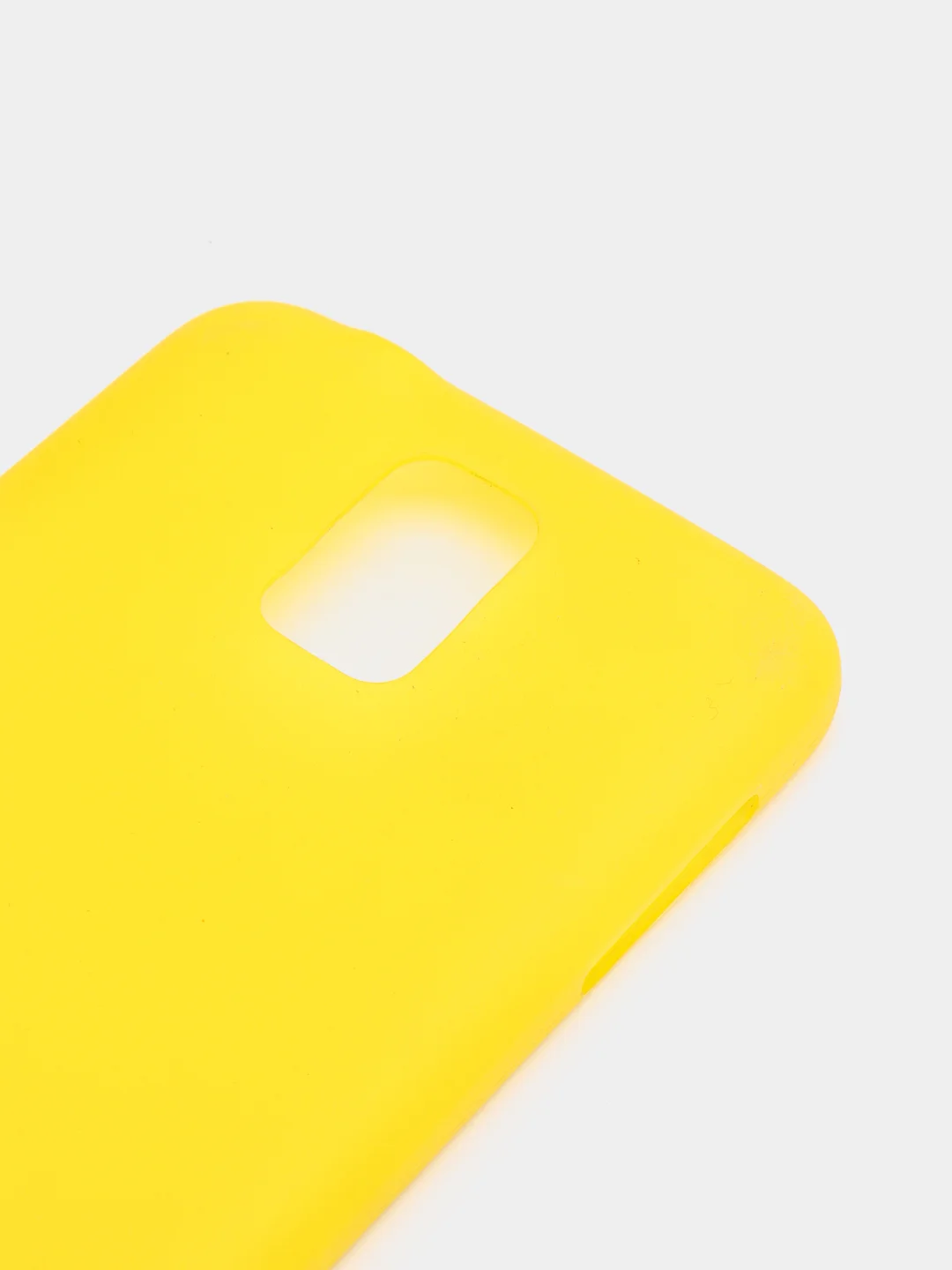 Лимонный чехол Samsung S5 пластиковый