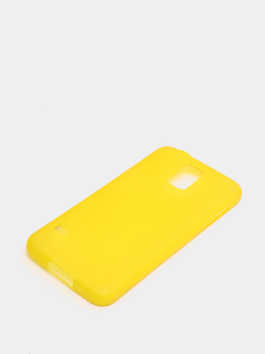 Лимонный чехол Samsung S5 пластиковый