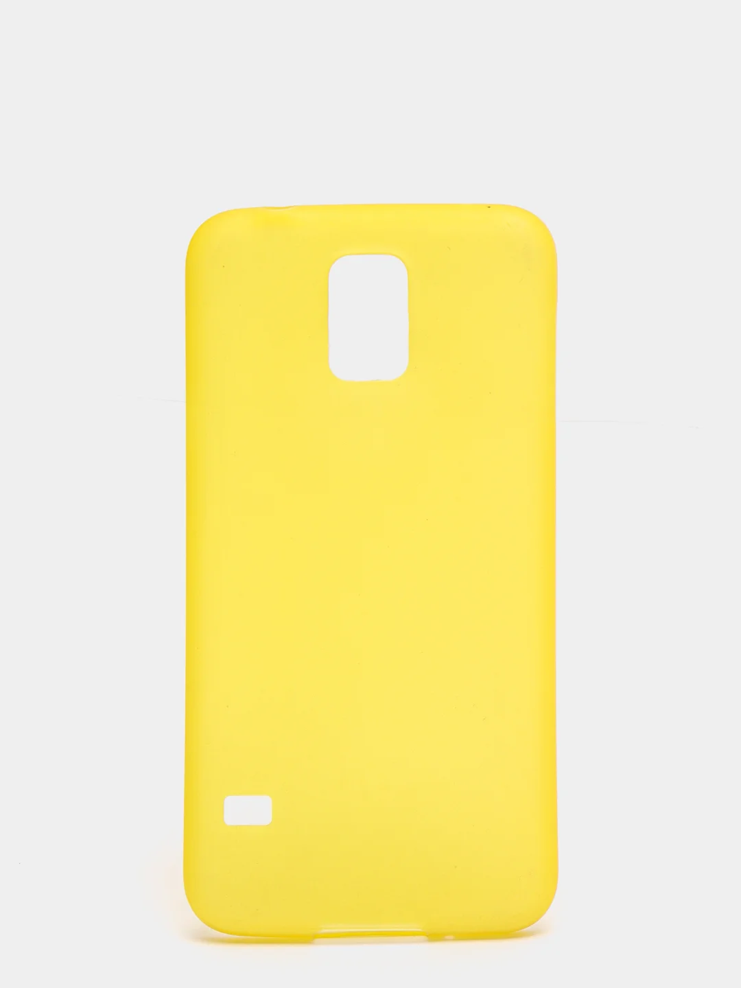 Лимонный чехол Samsung S5 пластиковый