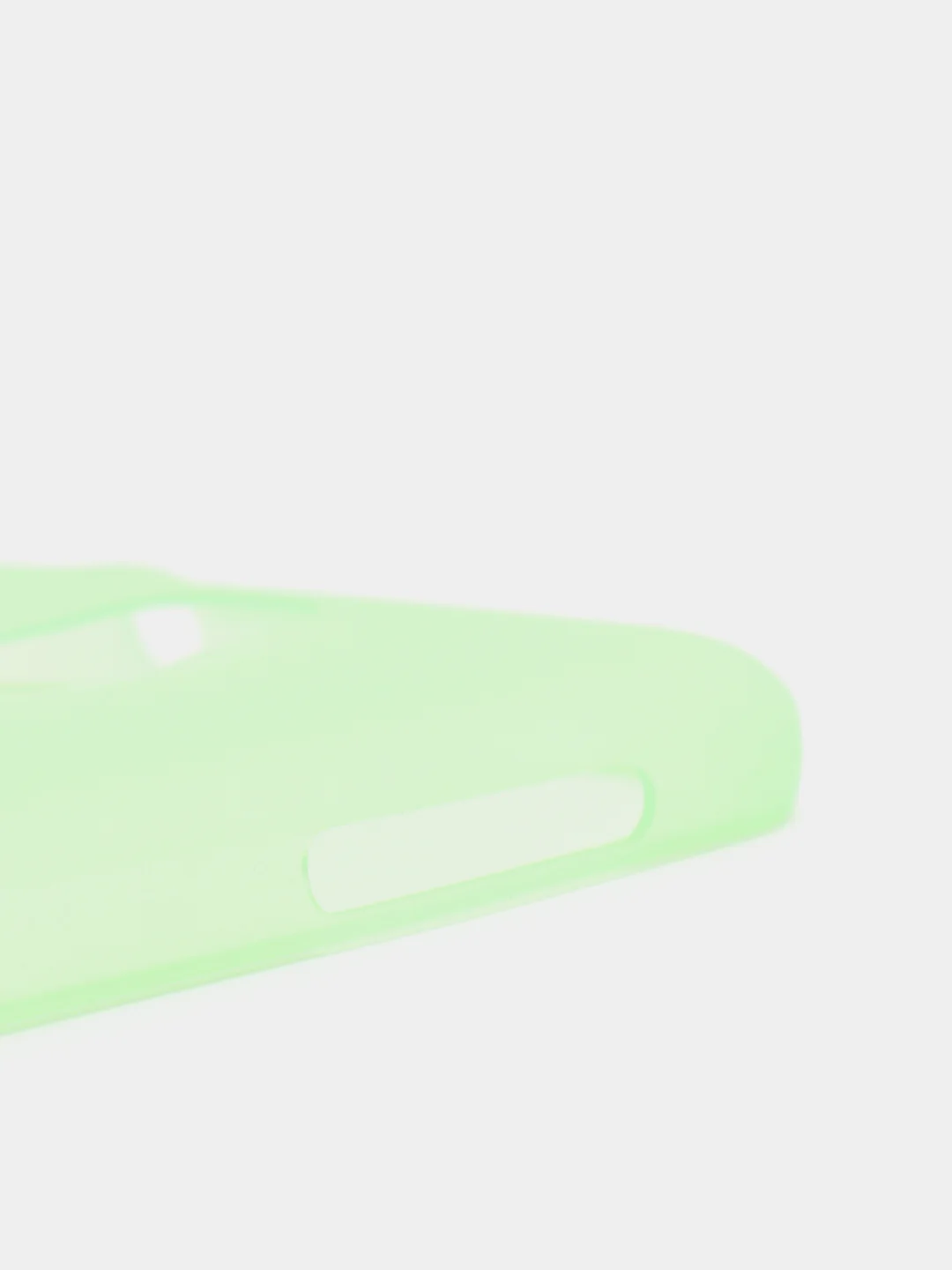Зеленый чехол Samsung S5 пластиковый