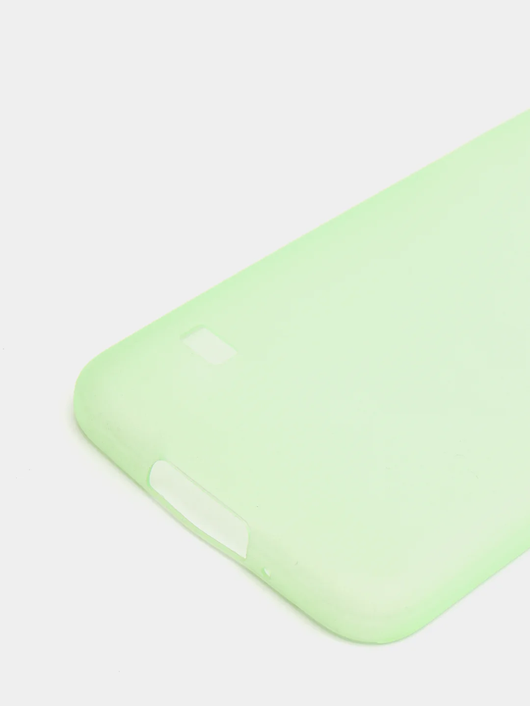 Зеленый чехол Samsung S5 пластиковый