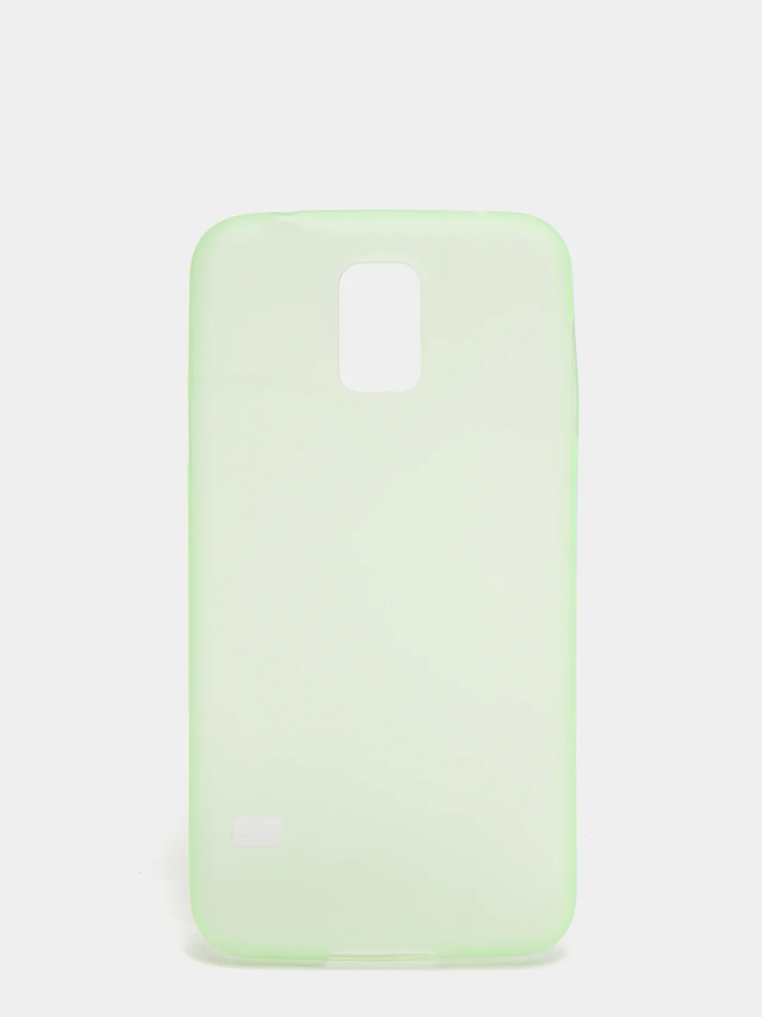 Зеленый чехол Samsung S5 пластиковый