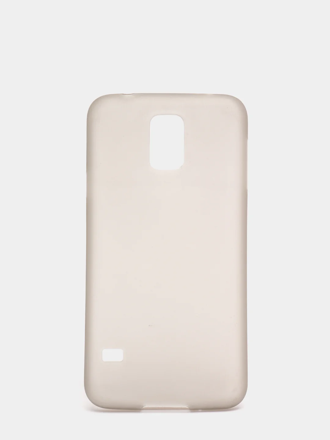 Серый чехол Samsung S5 пластиковый