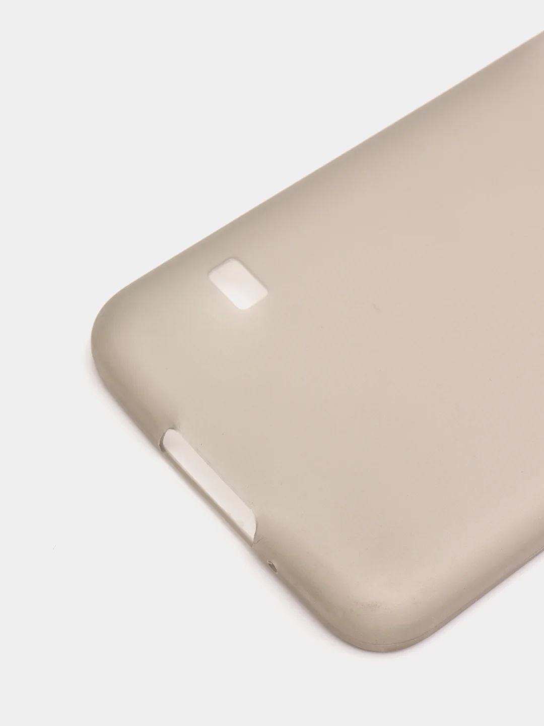 Серый чехол Samsung S5 пластиковый